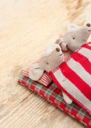 Maileg Christmas Twin Mice in Book