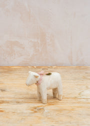 Lamb Candleholder in Rose