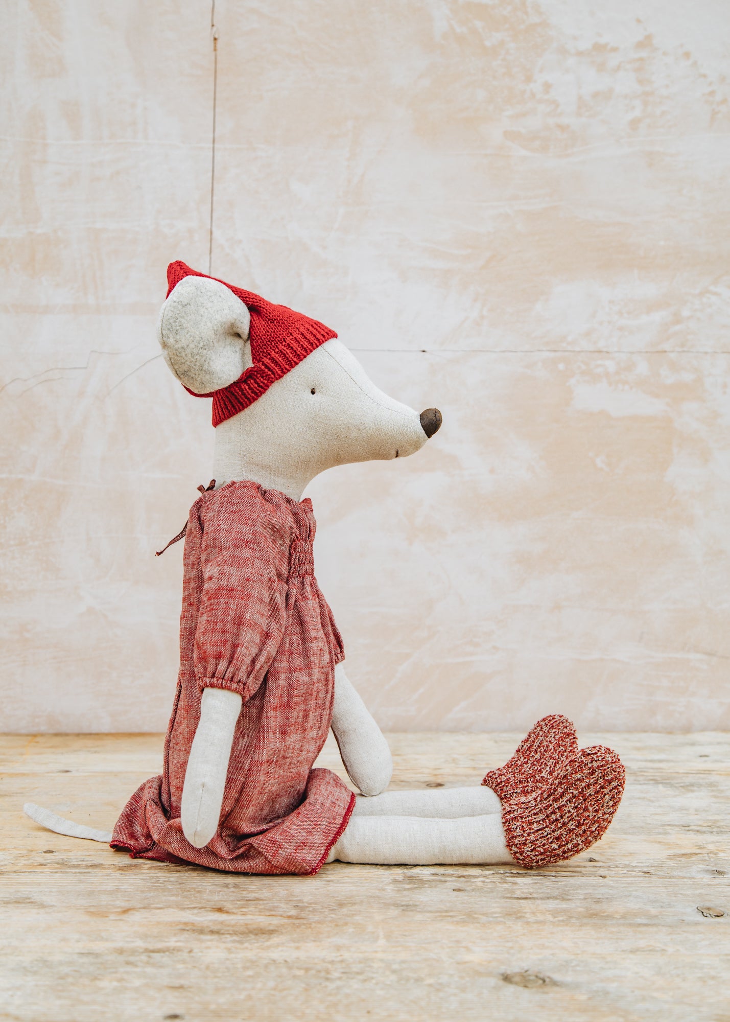 Maileg Maxi Girl Christmas Mouse