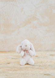 Mini Plush Bunny in Light Powder