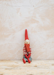 Pixy Boy in Red Checkered Shirt, Size 1