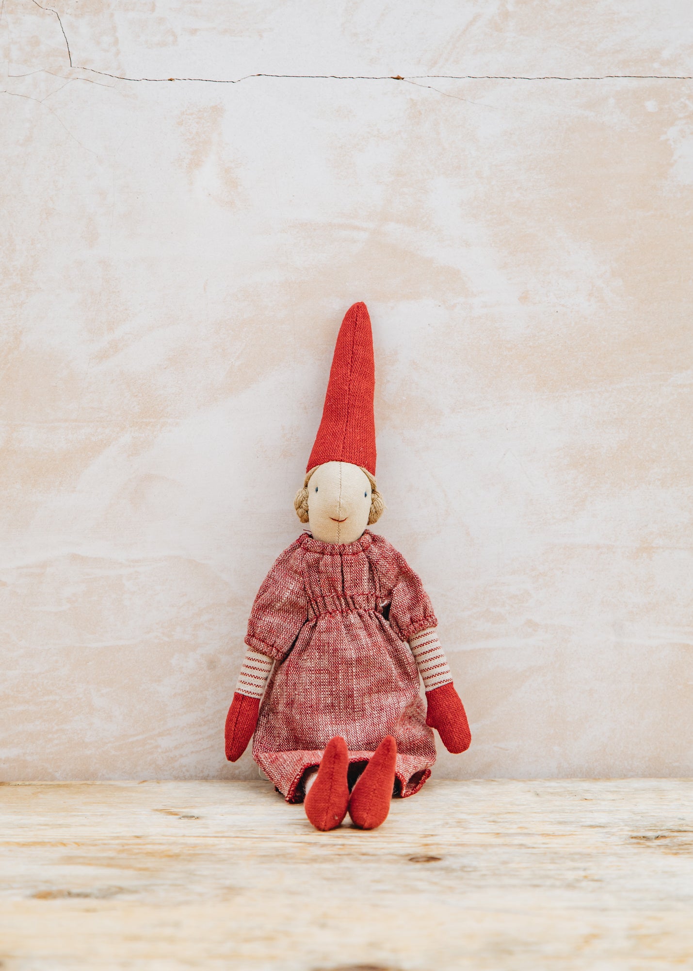 Pixy Girl in Red Dress, Size 2