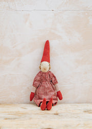 Pixy Girl in Red Dress, Size 2