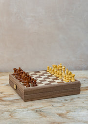 Burford Gallery Handcrafted Walnut Chess Set
