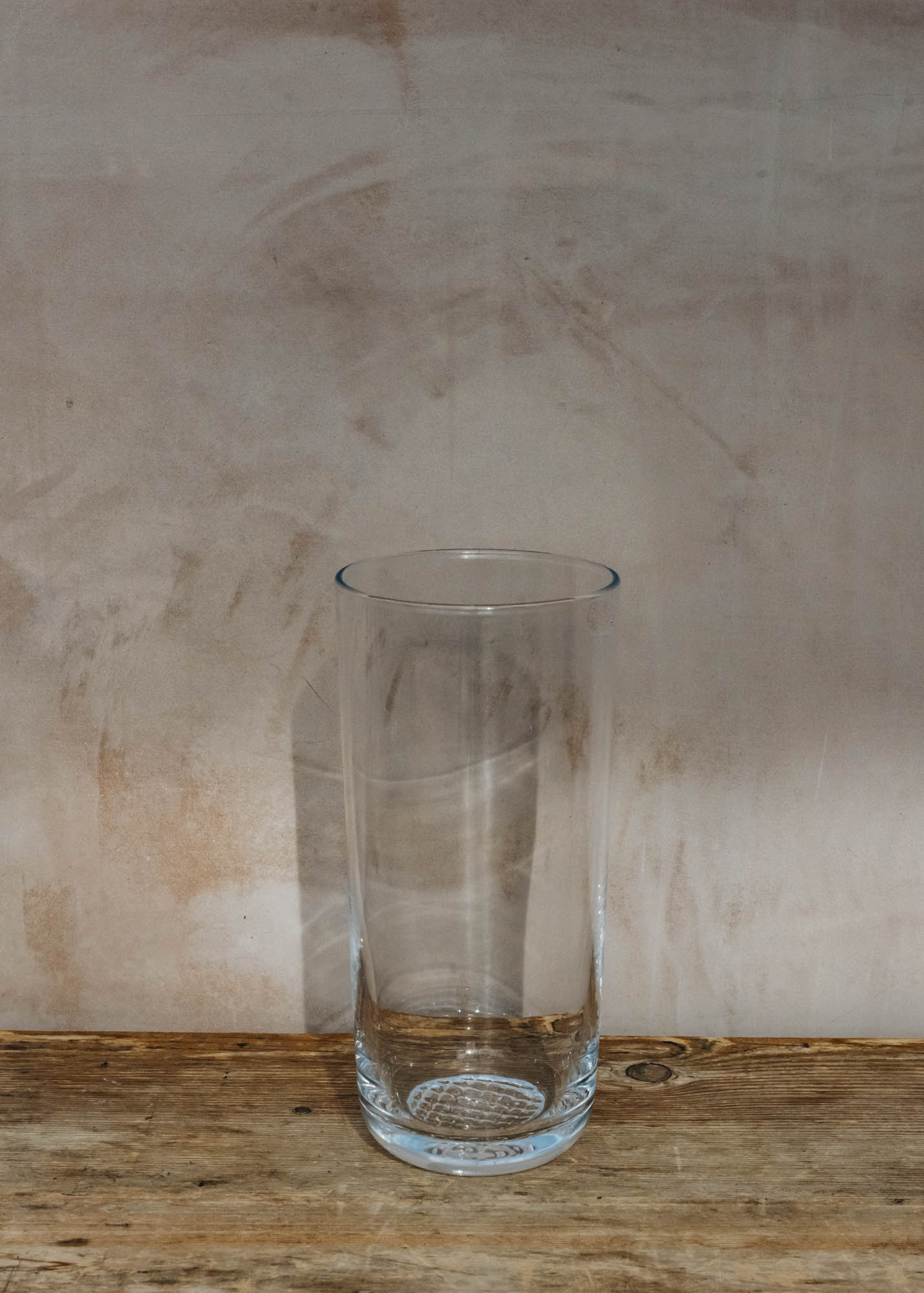 Market Clear Glass Vase, 24cm