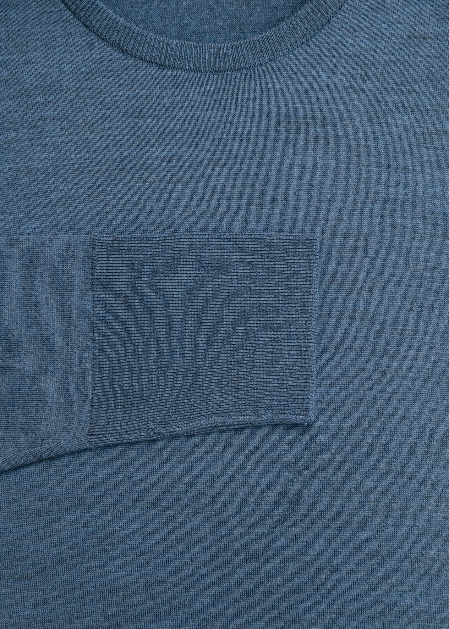 John Smedley John Smedley Marcus Crew Neck Jumper in Indigo