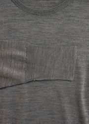 John Smedley John Smedley Marcus Crew Neck Jumper in Mushroom