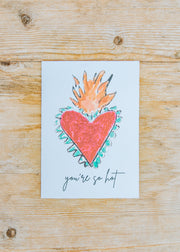 You're So Hot Card