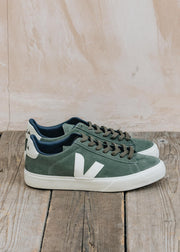 Veja Men's Campo Suede Trainers in Mud Pierre