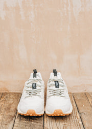 Flower Mountain Men's Yamano 3 Suede and Cotton Sneakers in Beige
