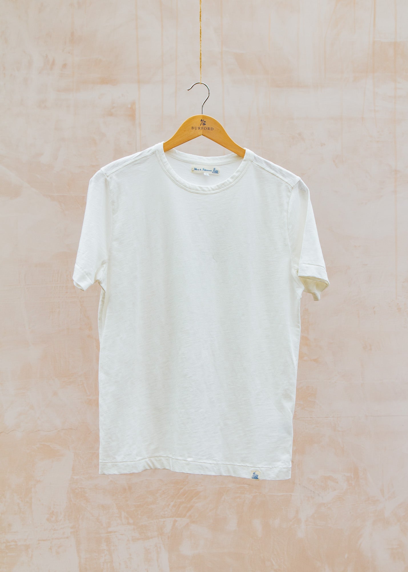 John Smedley Pima Slub T-Shirt in White