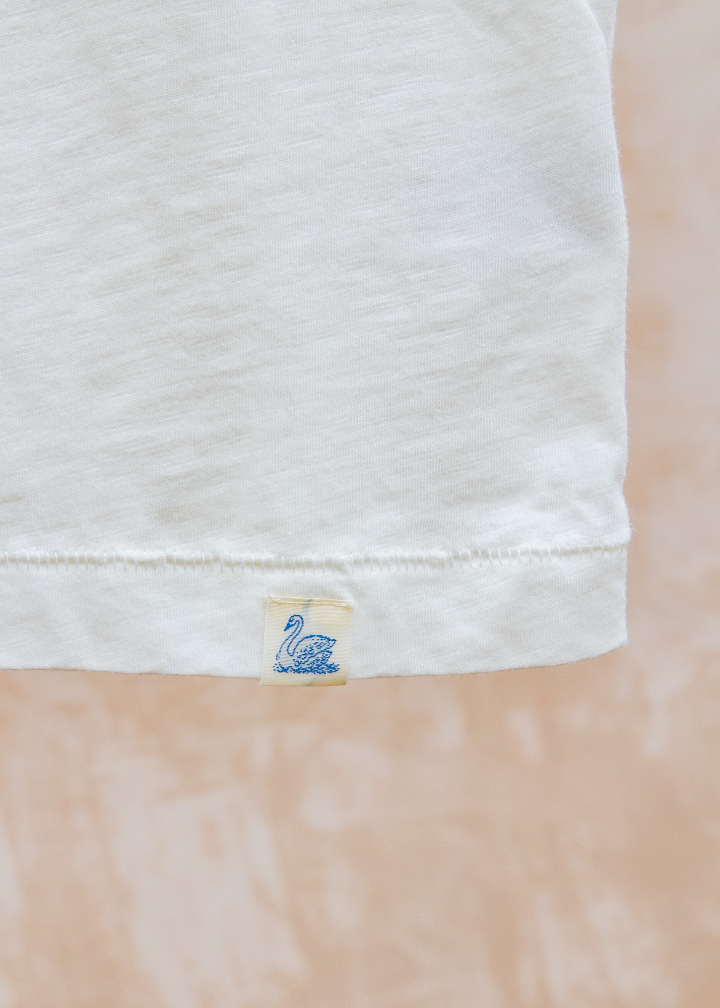 Merz B. Schwanen Pima Slub T-Shirt in White