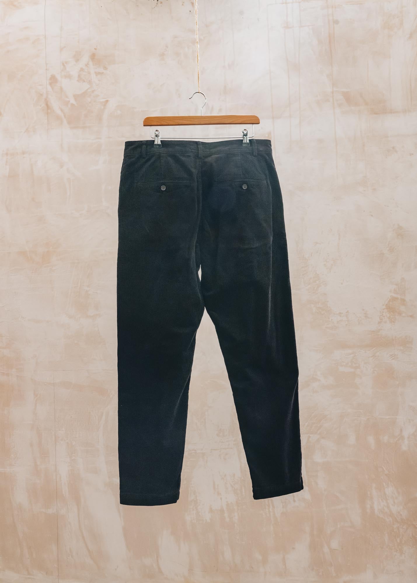 Universal Works Military Chinos in Liquorice Cord