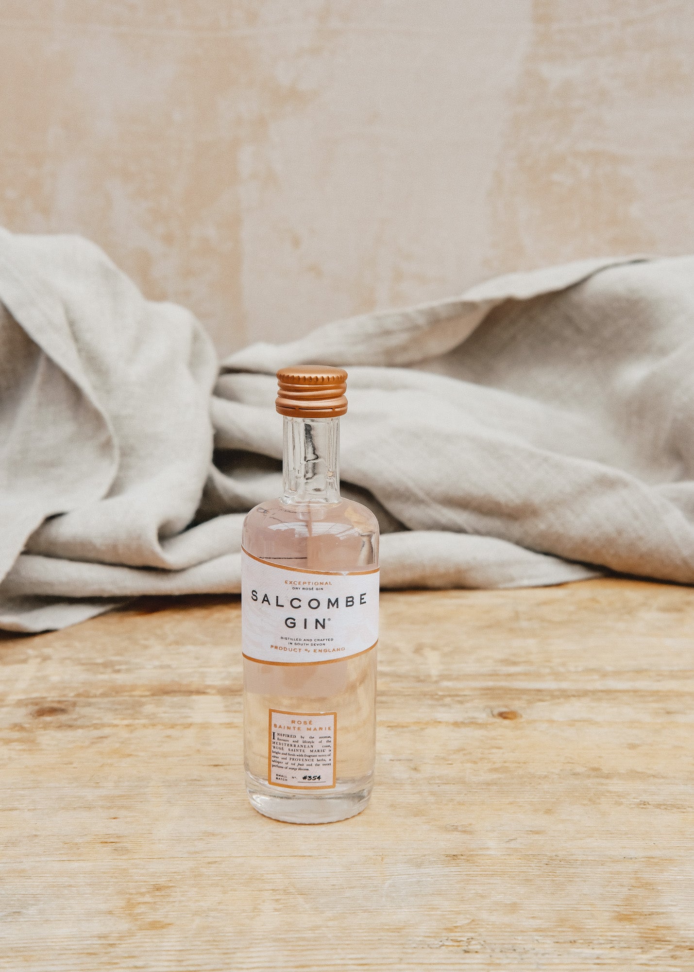 Papier Salcombe Rosé Saint Marie Gin, 5cl