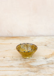 Chive Small Tamegroute Bowl in Ochre