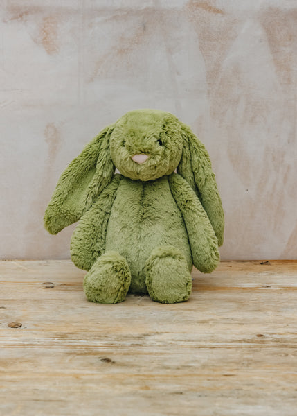  Medium Bashful Moss Bunny 緑うさぎ Bashful Moss Bunny - Official Jellycat