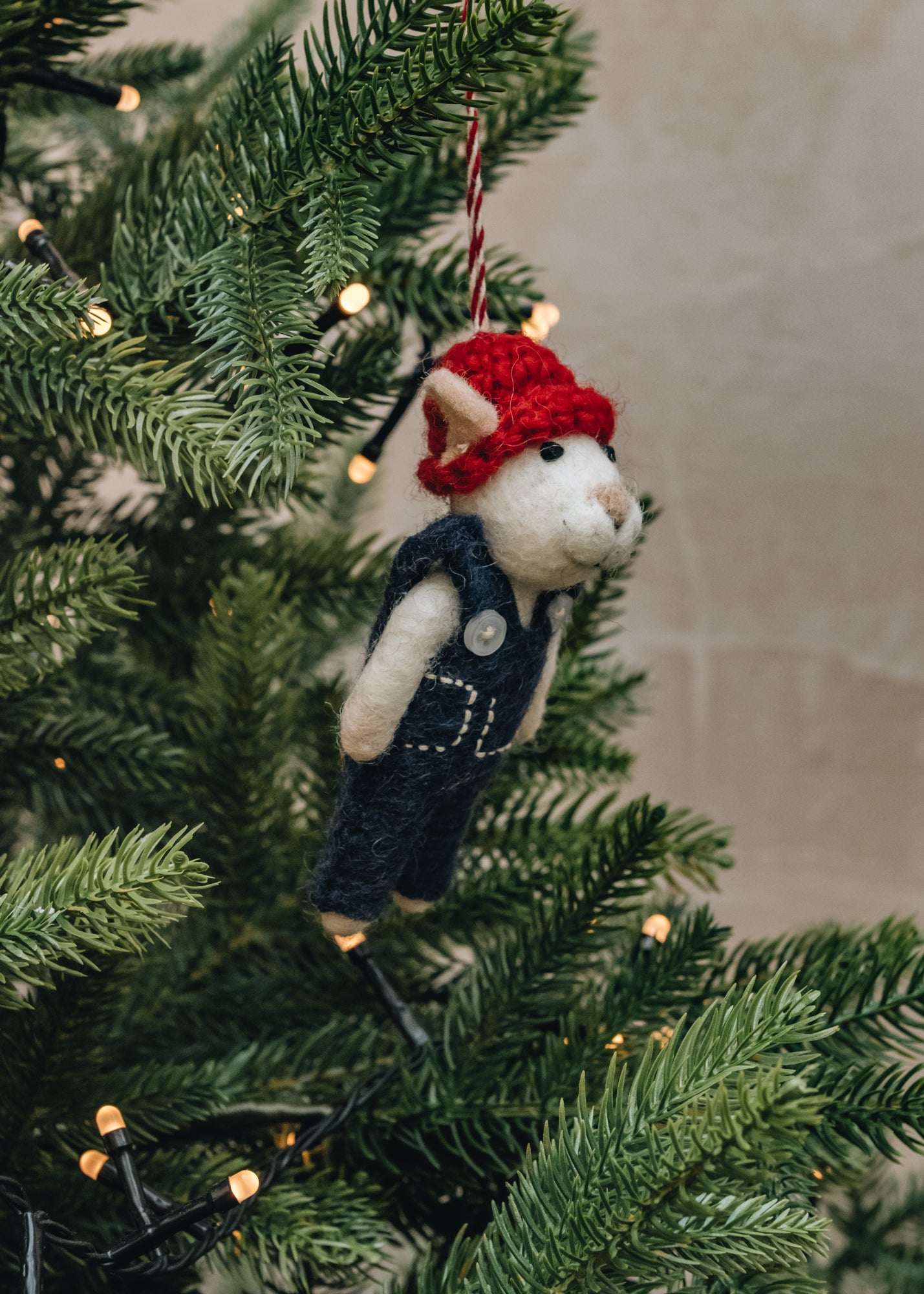 A World of Craft Mouse Carpenter Ornament