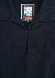 Mousqueton Canvas Smock in Navy