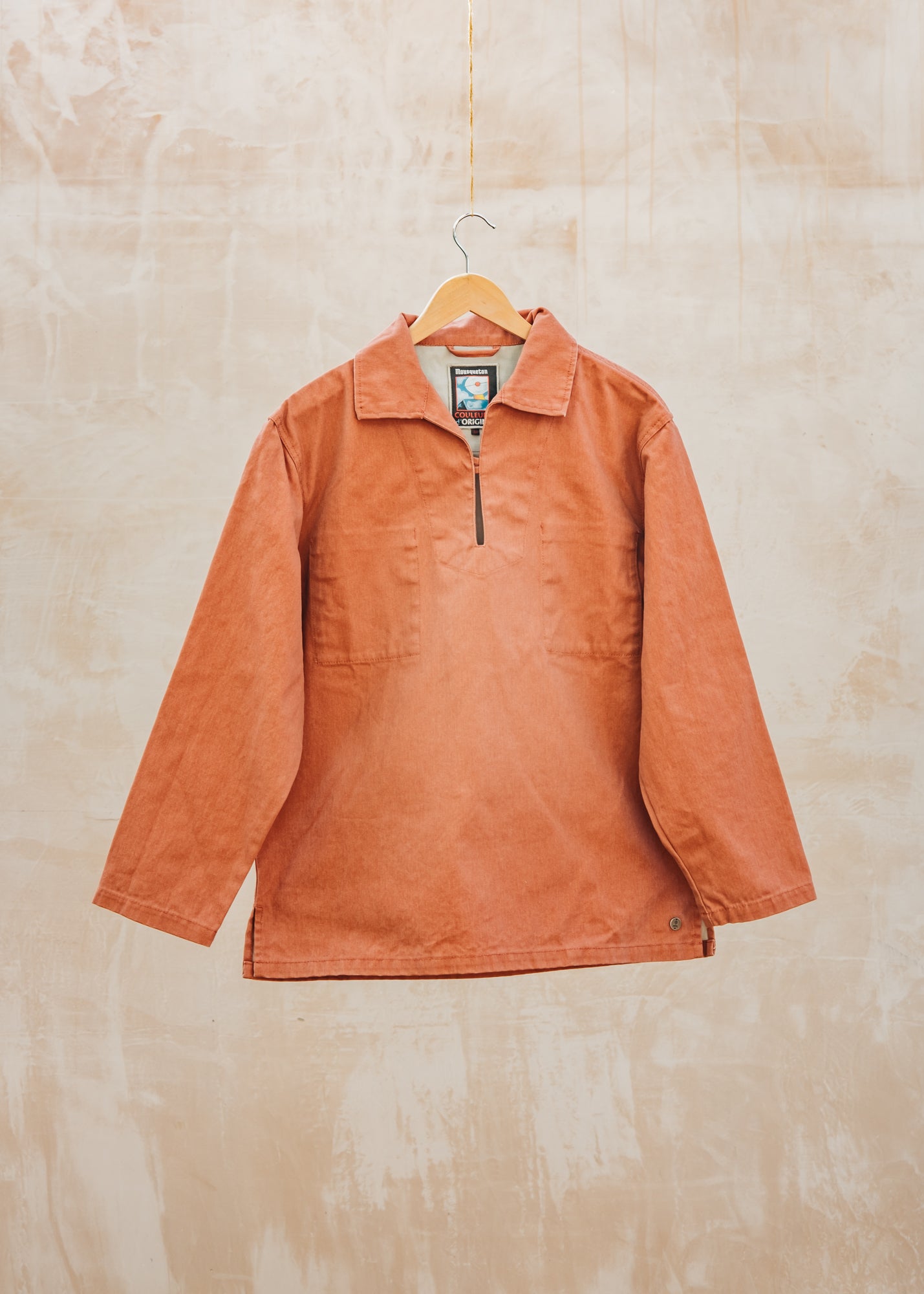Barbour Canvas Smock in Terracotta