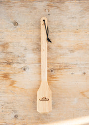 Wooden Grill Brush in Brass