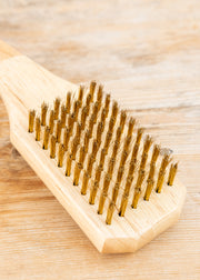 Napoleon Wooden Grill Brush in Brass
