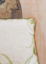 Natasha Hulse 'A Bed Of Spring' Lily of the Valley Hand-Painted Cushion, Style B