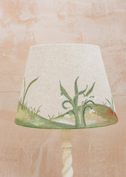 Natasha Hulse 'A Bed Of Spring' Woodland Floor Snowdrop Hand-Painted Lampshade, Style B