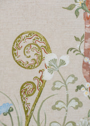Natasha Hulse 'A Bed Of Spring' Woodland Floor Super-King Hand-Painted Headboard