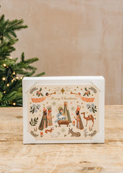 Books Rifle Paper Co. Nativity Scene 'Merry Christmas' Christmas Cards, pack of eight