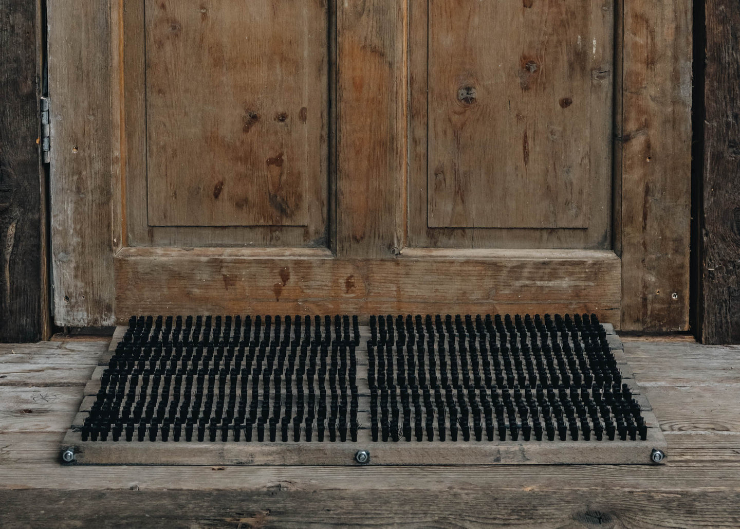 Slatted Doormat in Natural