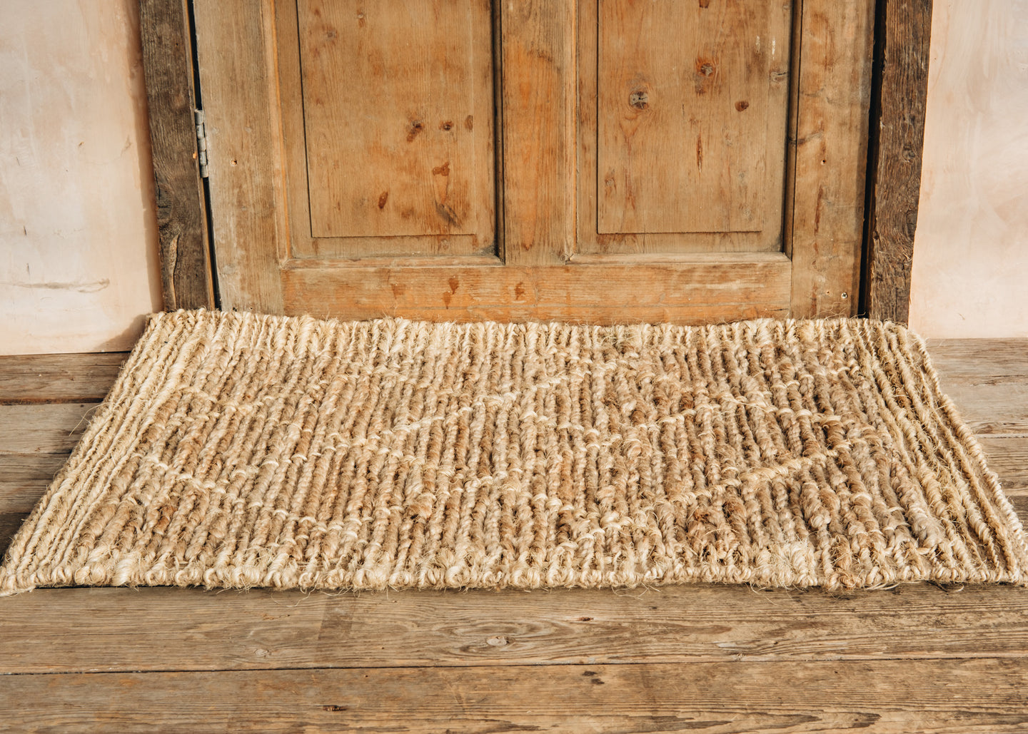 Nkuku Natural Vandi Jute Doormat