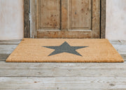 Large Natural Doormat with Star