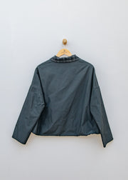 Neirami Double Face Jacket in Taffeta Solid Nero