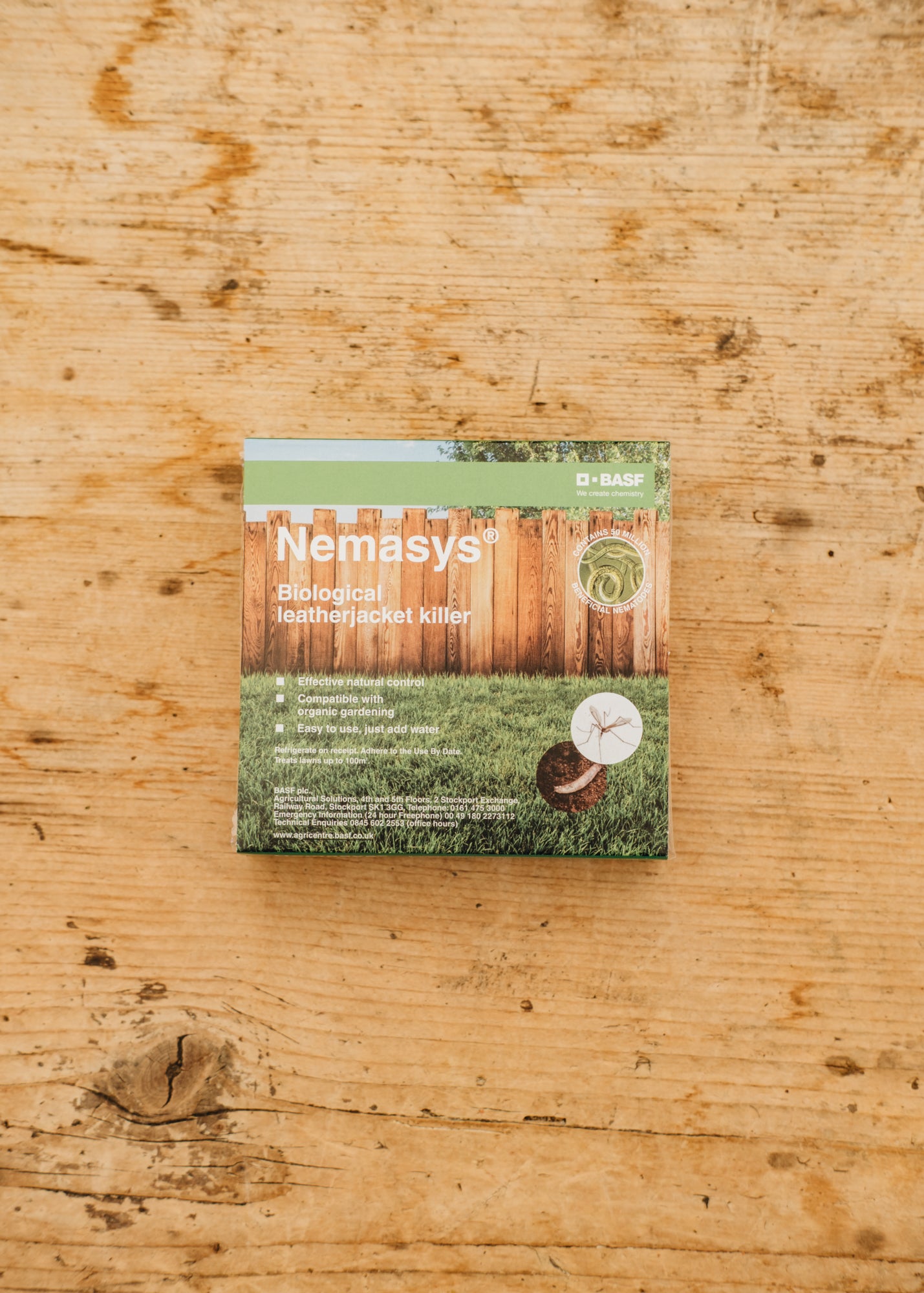 Nematodes Nemasys Leather Jacket Killer, 100m²