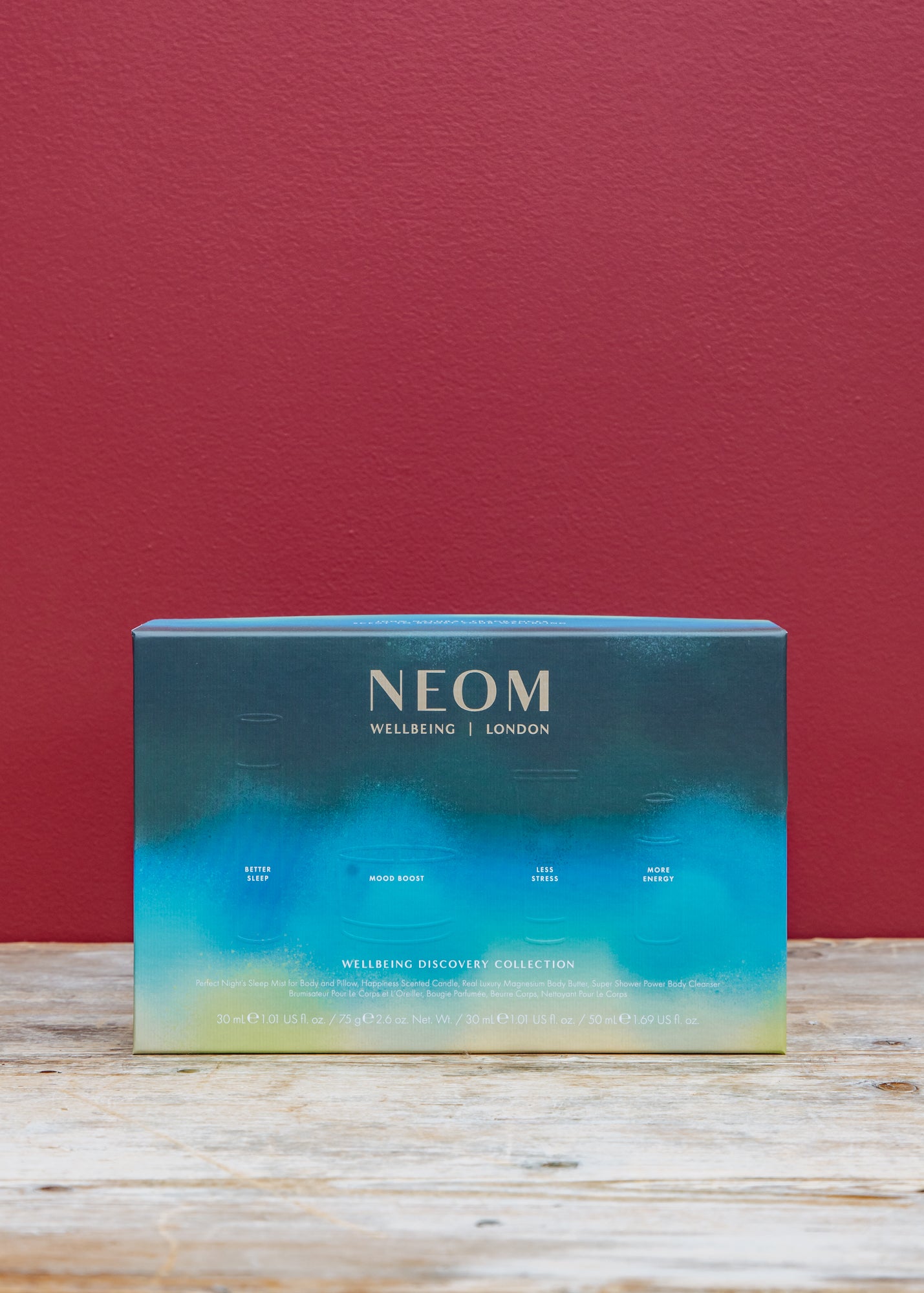 Neom Christmas Wellbeing Discovery Collection