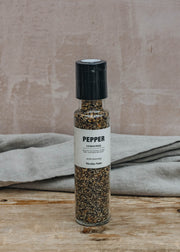 Nicolas Vahé Black Pepper and Lemon Peel in Spice Mill