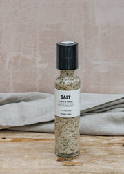 Nicolas Vahé Salt with Garlic and Thyme in Spice Mill