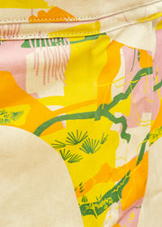 Niwaki Camo Print Split Front Apron