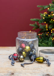 Adisa Mixed Bauble Jar, 16 baubles
