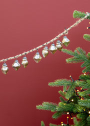 Ekiti Bauble Garland in Antique Gold