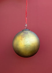 Large Giant Oko Bauble in Matt Green
