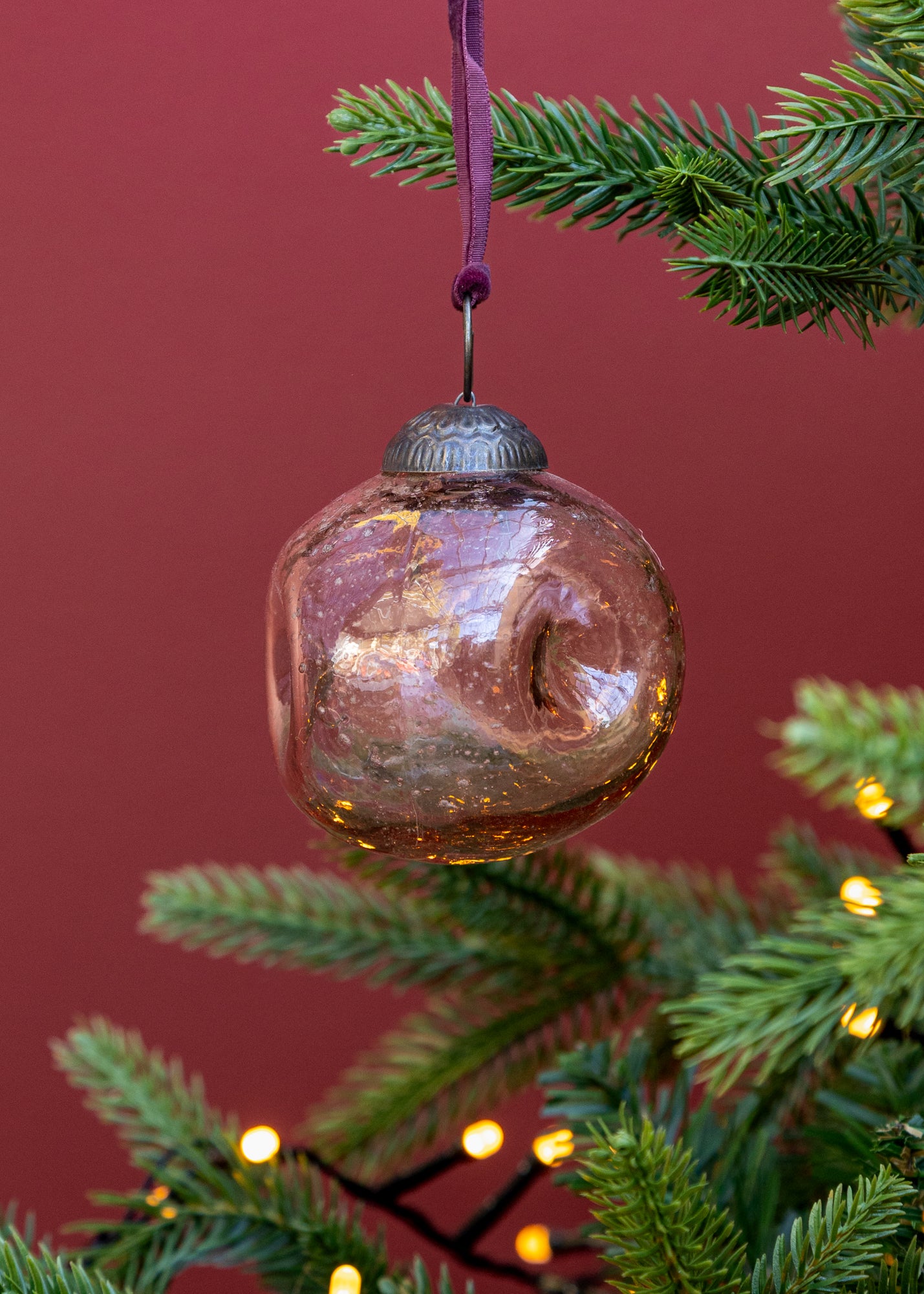 Nishan Pinched Bauble in Copper