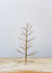 Small Charida Brass Wire Tree