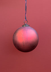 Small Giant Oko Bauble in Bordeaux