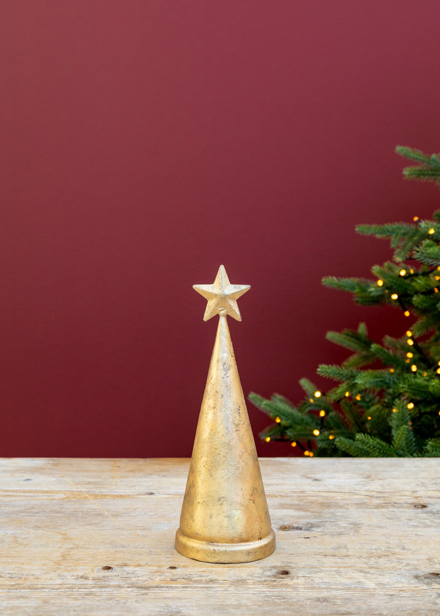 Small Talna Tree Bell in Antique Brass