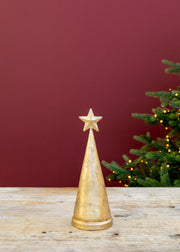 Small Talna Tree Bell in Antique Brass