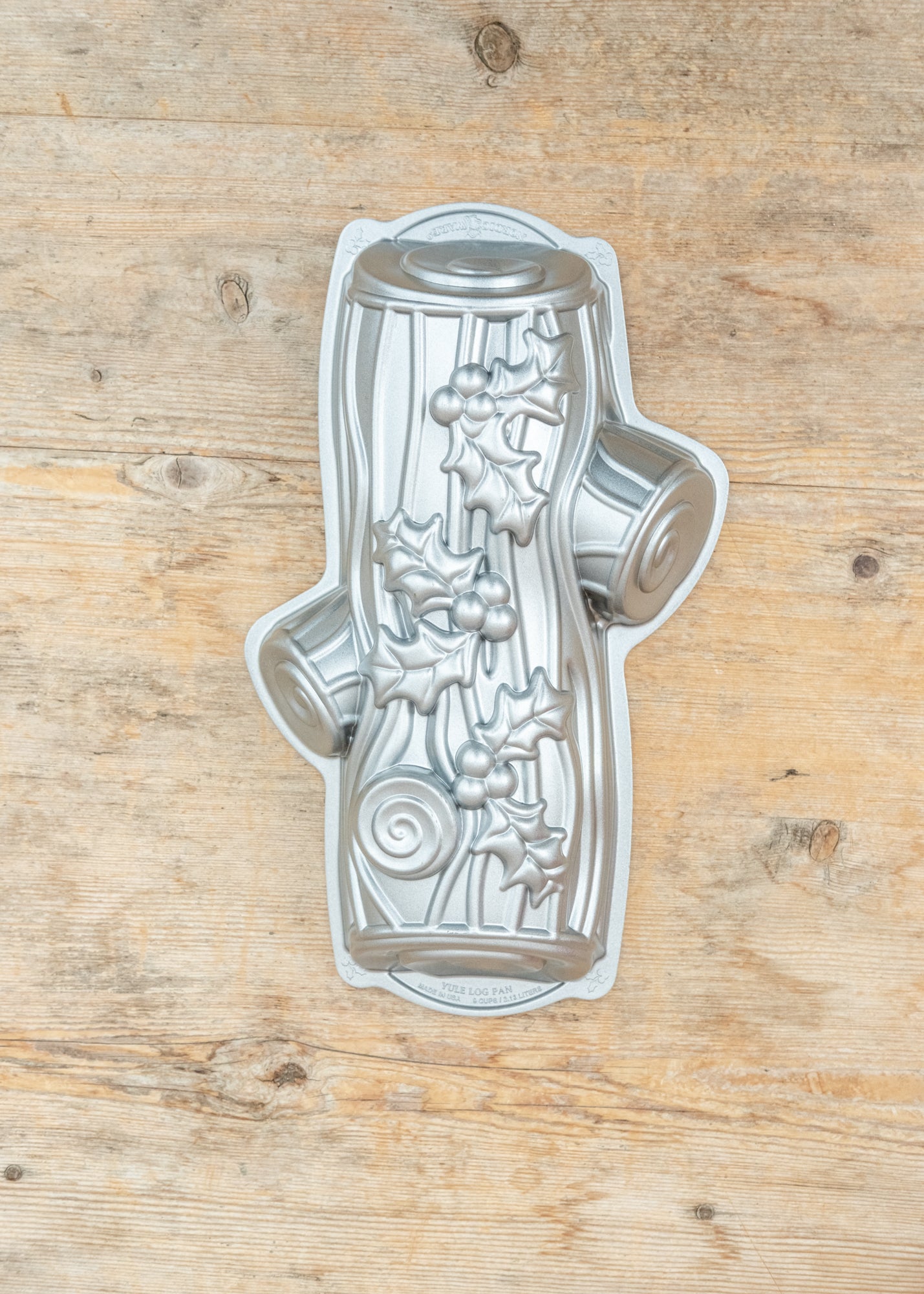 Nordic Ware Silver Yule Log Pan