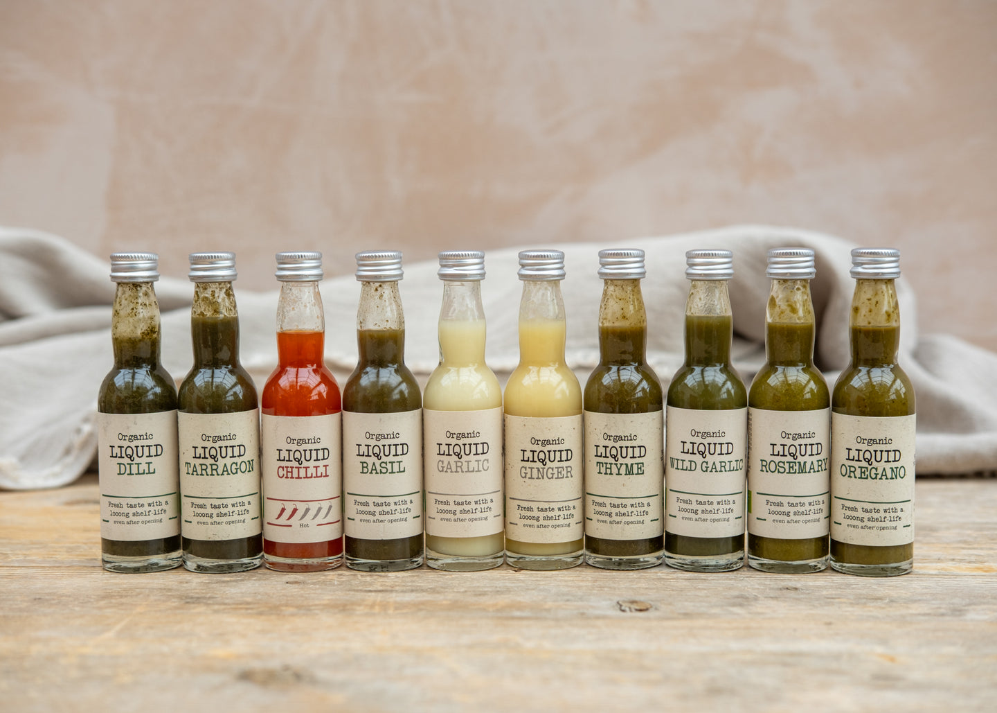 Liquid Herb Gift Set, ten bottles