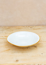 August and Piers Mediterraneo Soup Plate in White