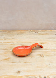August and Piers Mediterraneo Spoon Rest in Orange
